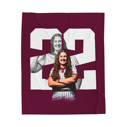 Makinzie Nelson Velveteen Plush Blanket