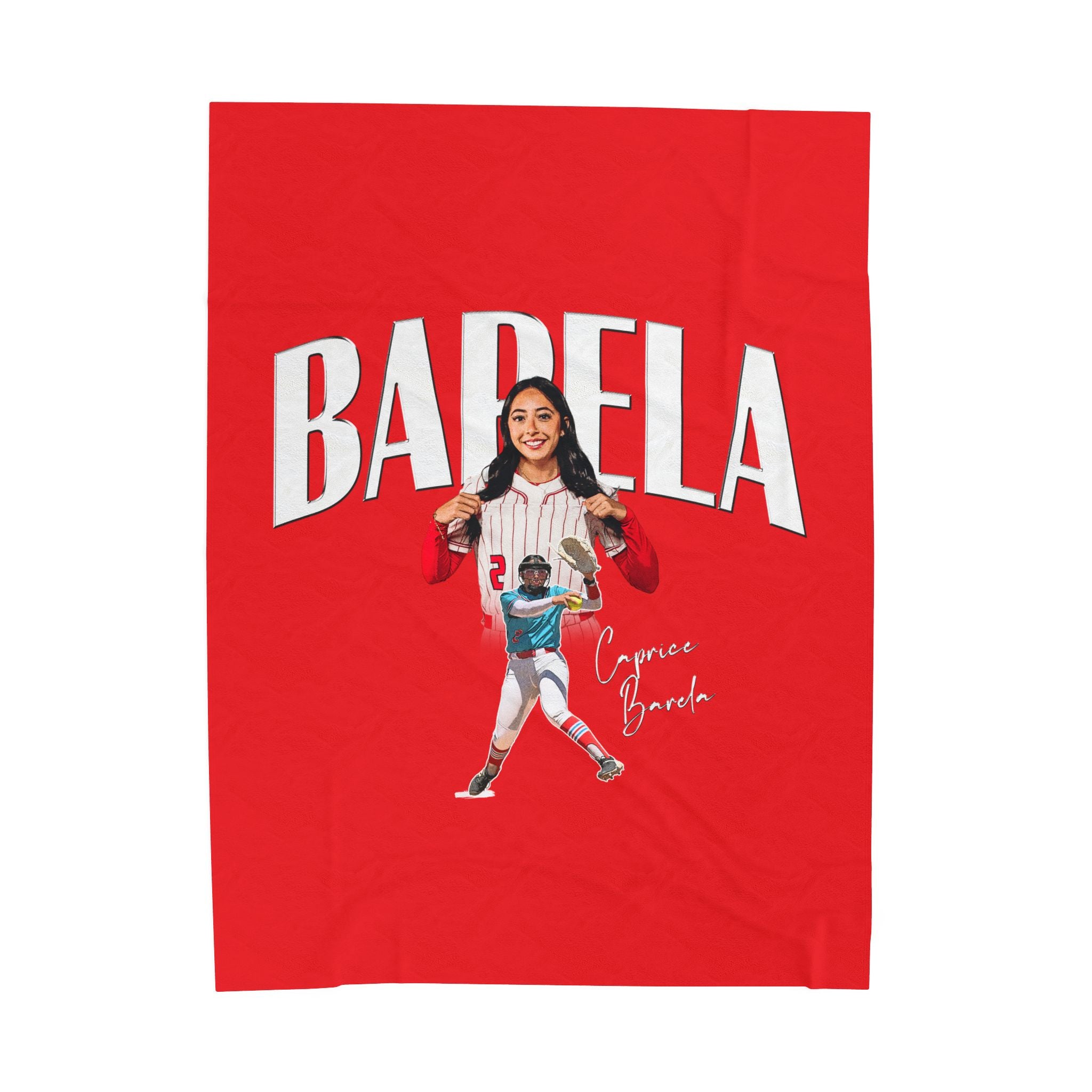 Caprice Barela Velveteen Plush Blanket