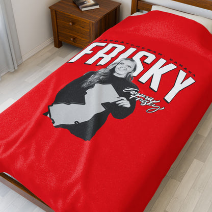Emma Frisky Velveteen Plush Blanket