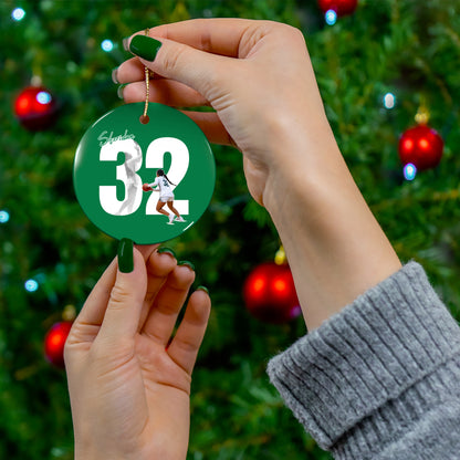 Jordyn Sheridan Ceramic Ornament