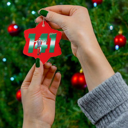 Ethan Wonser Ceramic Ornament