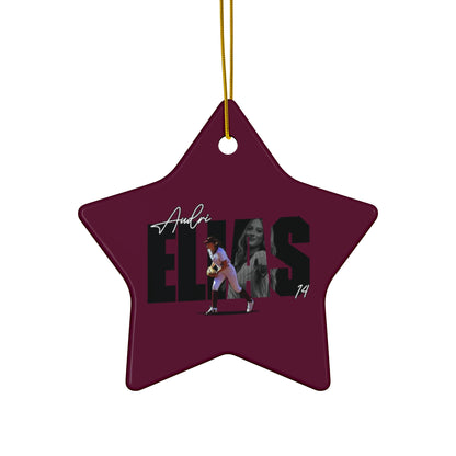 Audri Elias Ceramic Ornament