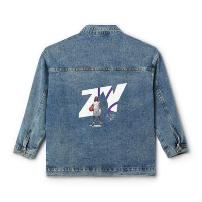 Ke'Niya White Denim Jacket