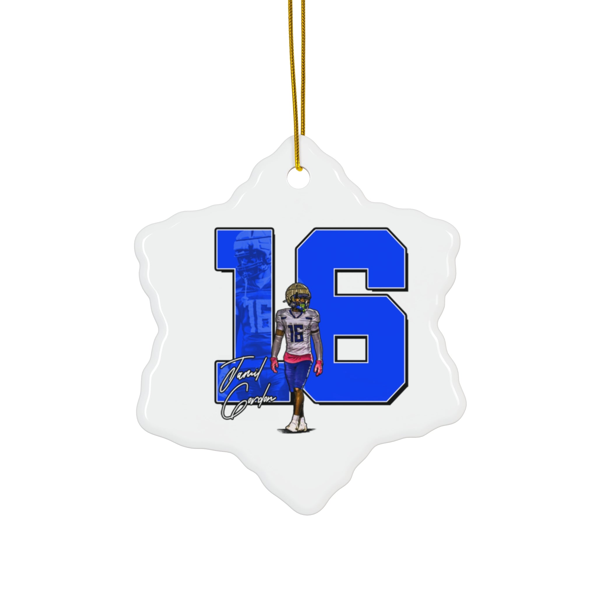 Jamil Gordon Ceramic Ornament