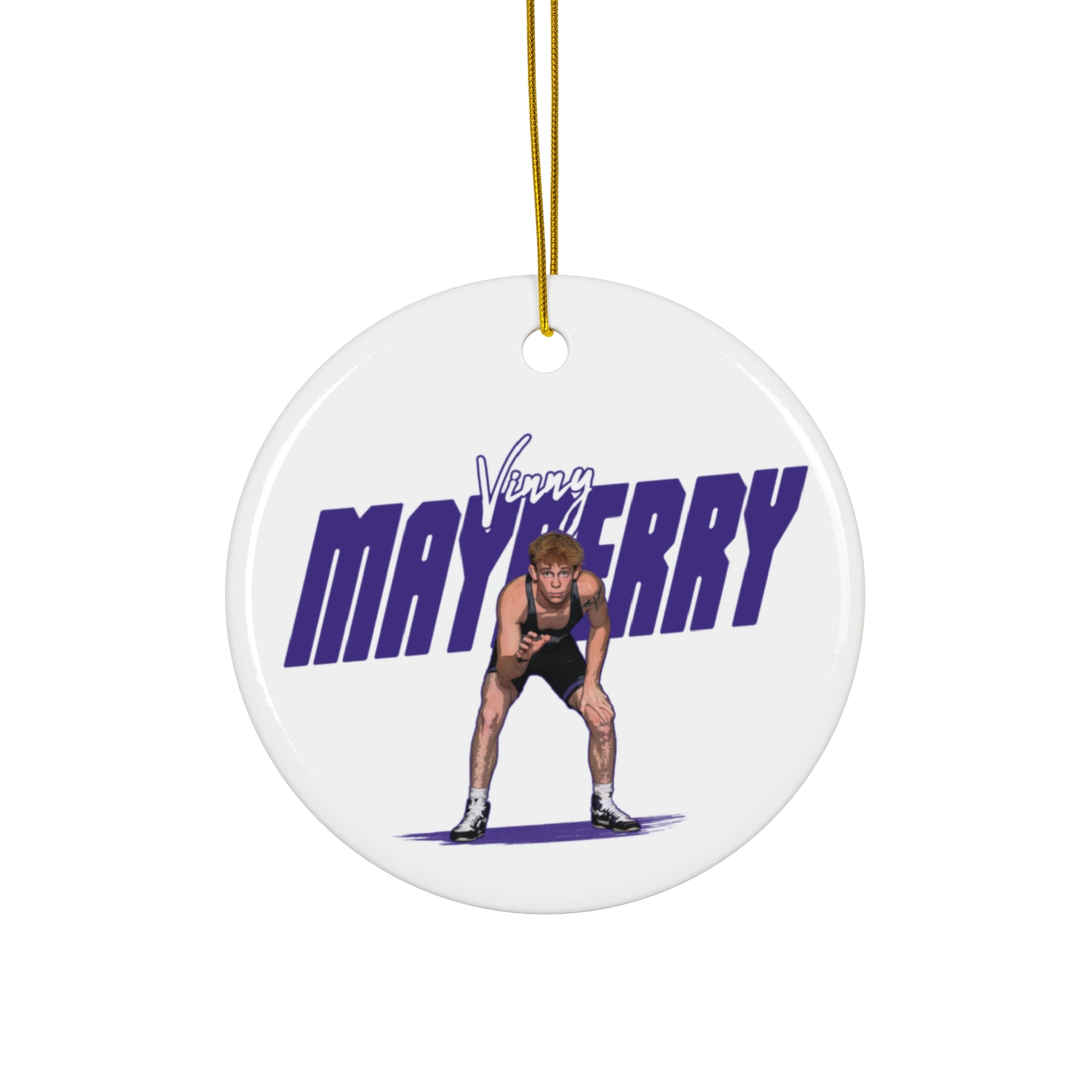 Vinny Mayberry Ceramic Ornament