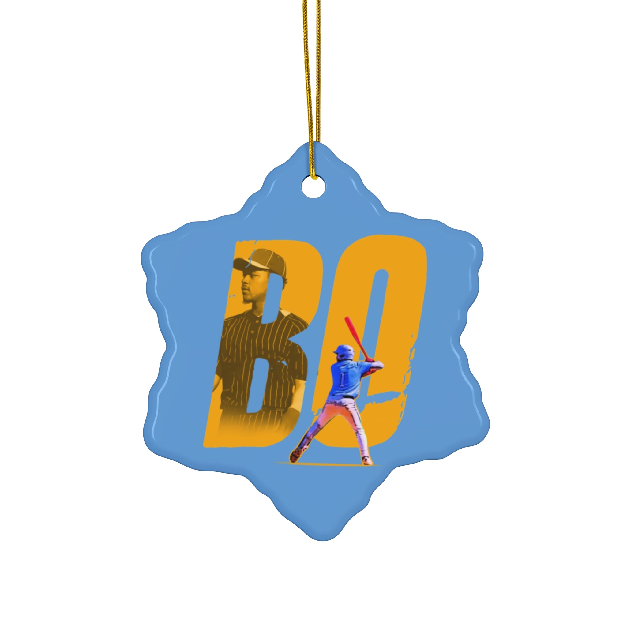 Boaz Rice Ceramic Ornament