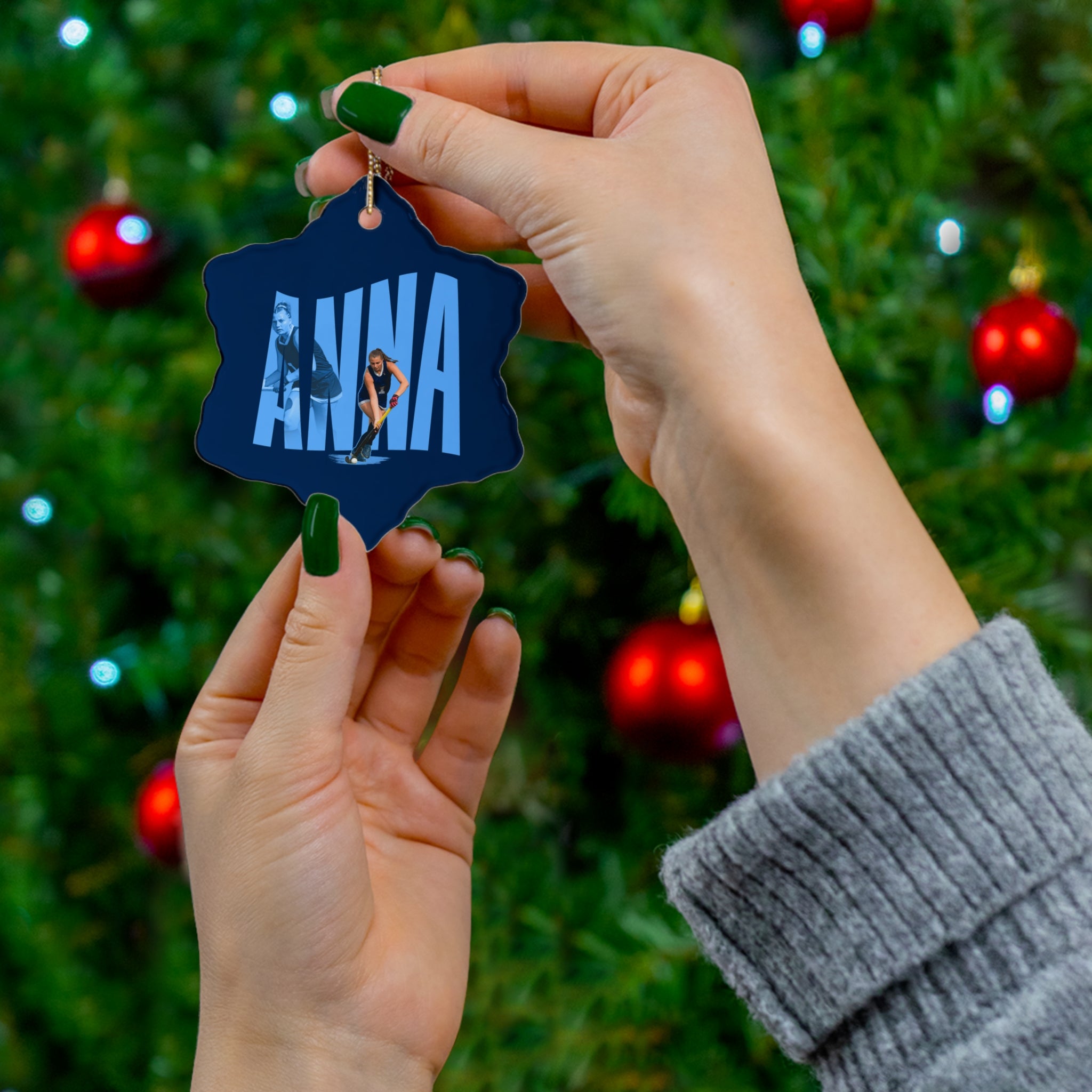 Adrianna Taynor Ceramic Ornament