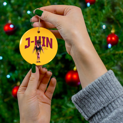 Jabari Hinson Ceramic Ornament