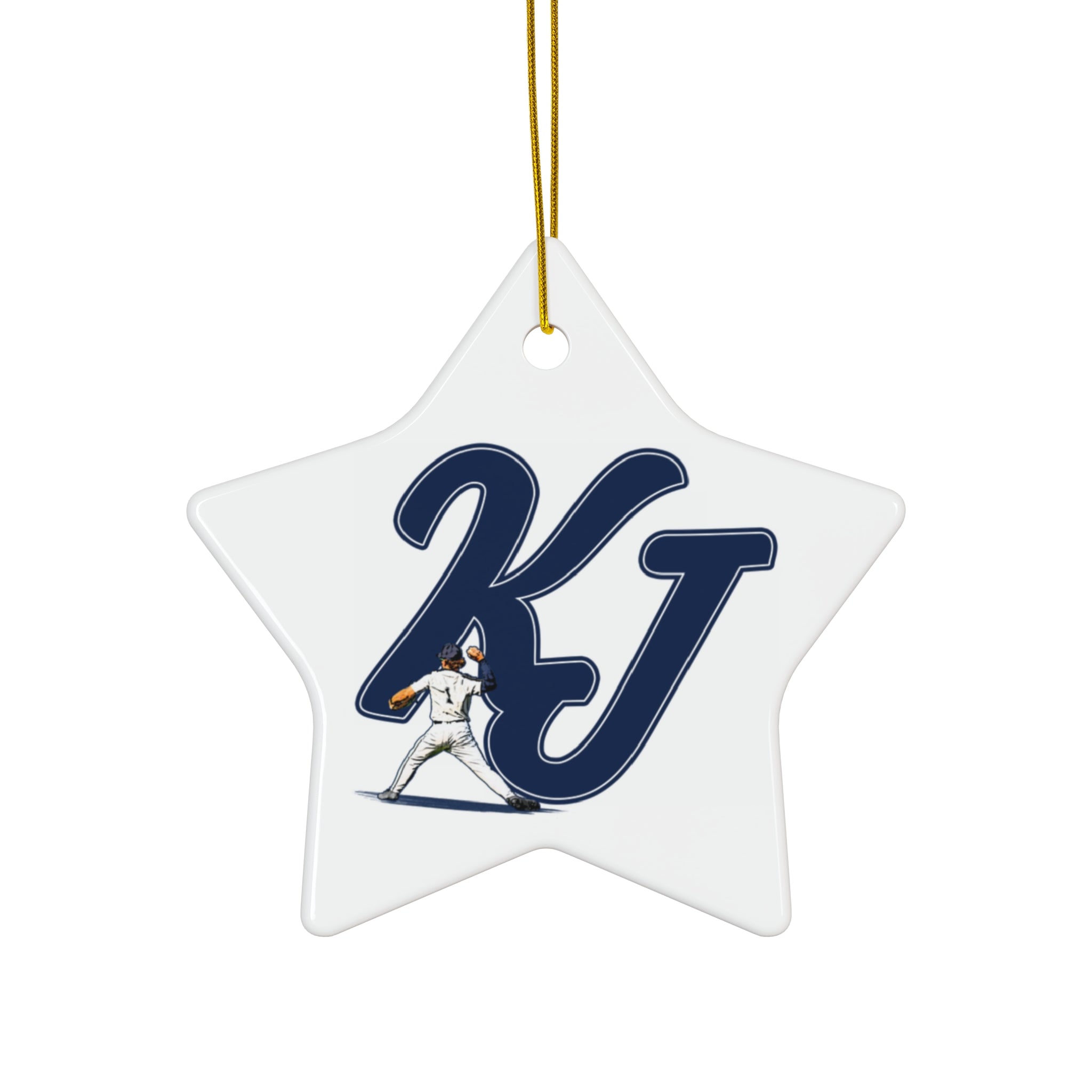 Kaleb Jockel Ceramic Ornament