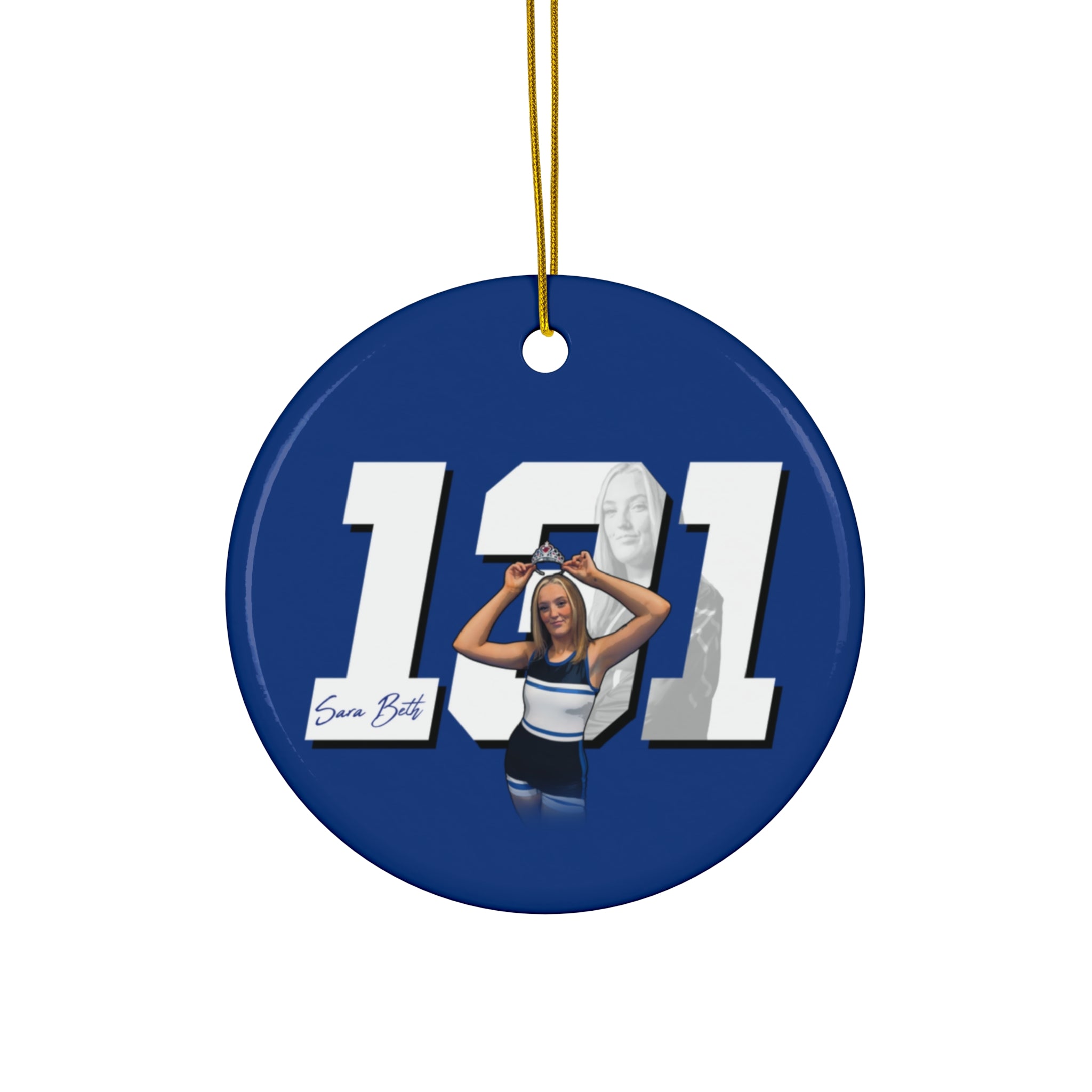 Sara Crosslin Ceramic Ornament