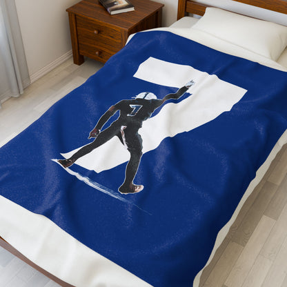 Haneef Muwwakkil Velveteen Plush Blanket