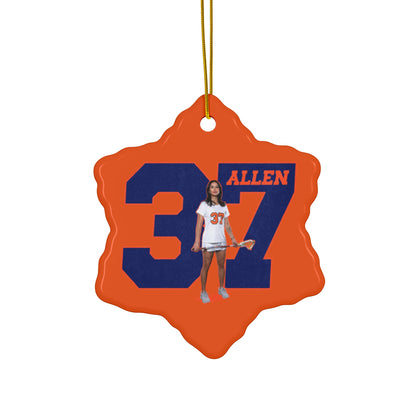 Mary Allen Ceramic Ornament