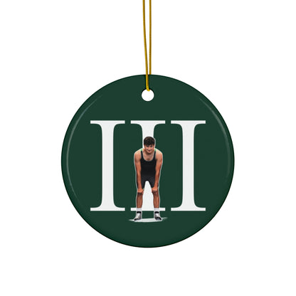 Richard Flores III Ceramic Ornament