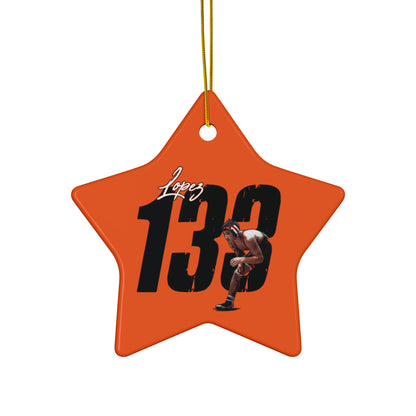 Jeff Lopez Ceramic Ornament