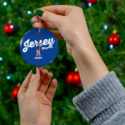 Jersey Bingman Ceramic Ornament