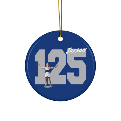 Jaxson Irvine Ceramic Ornament