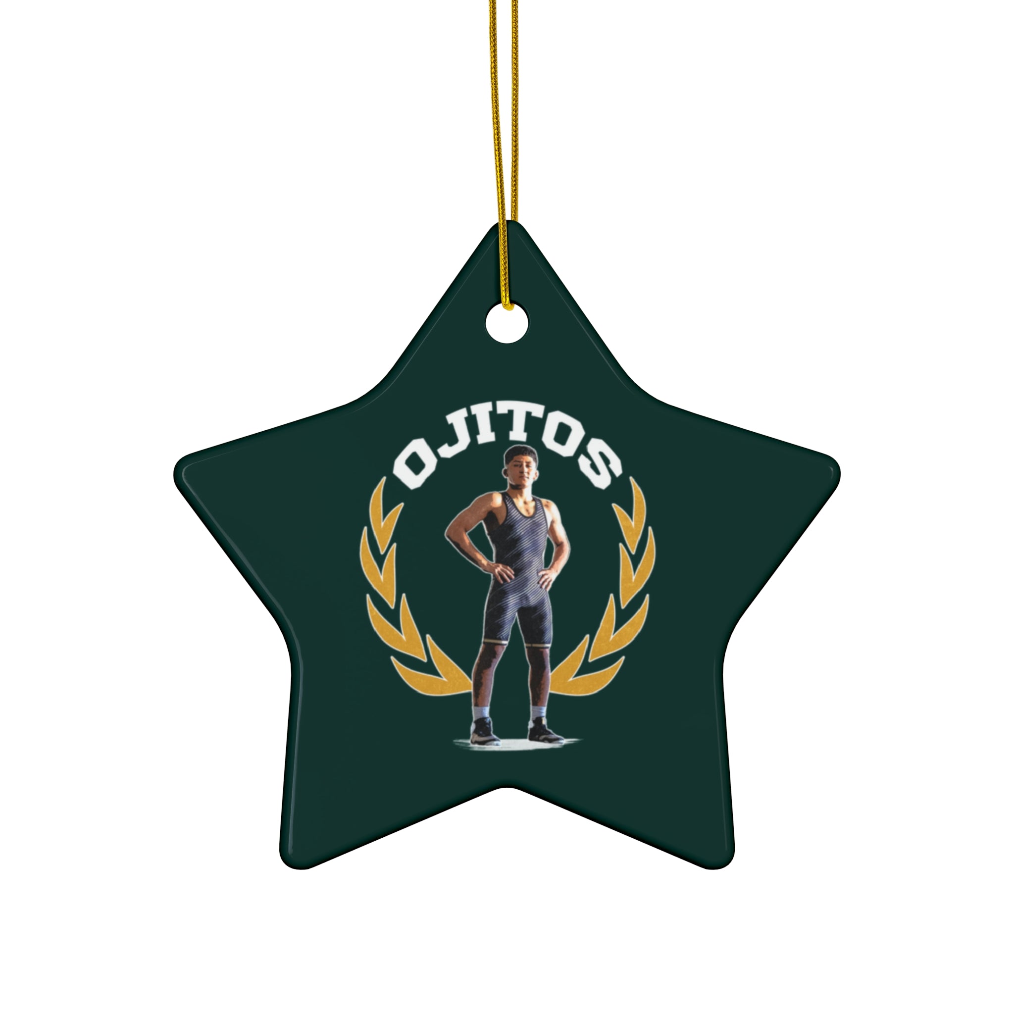 Joshua Requena Ceramic Ornament