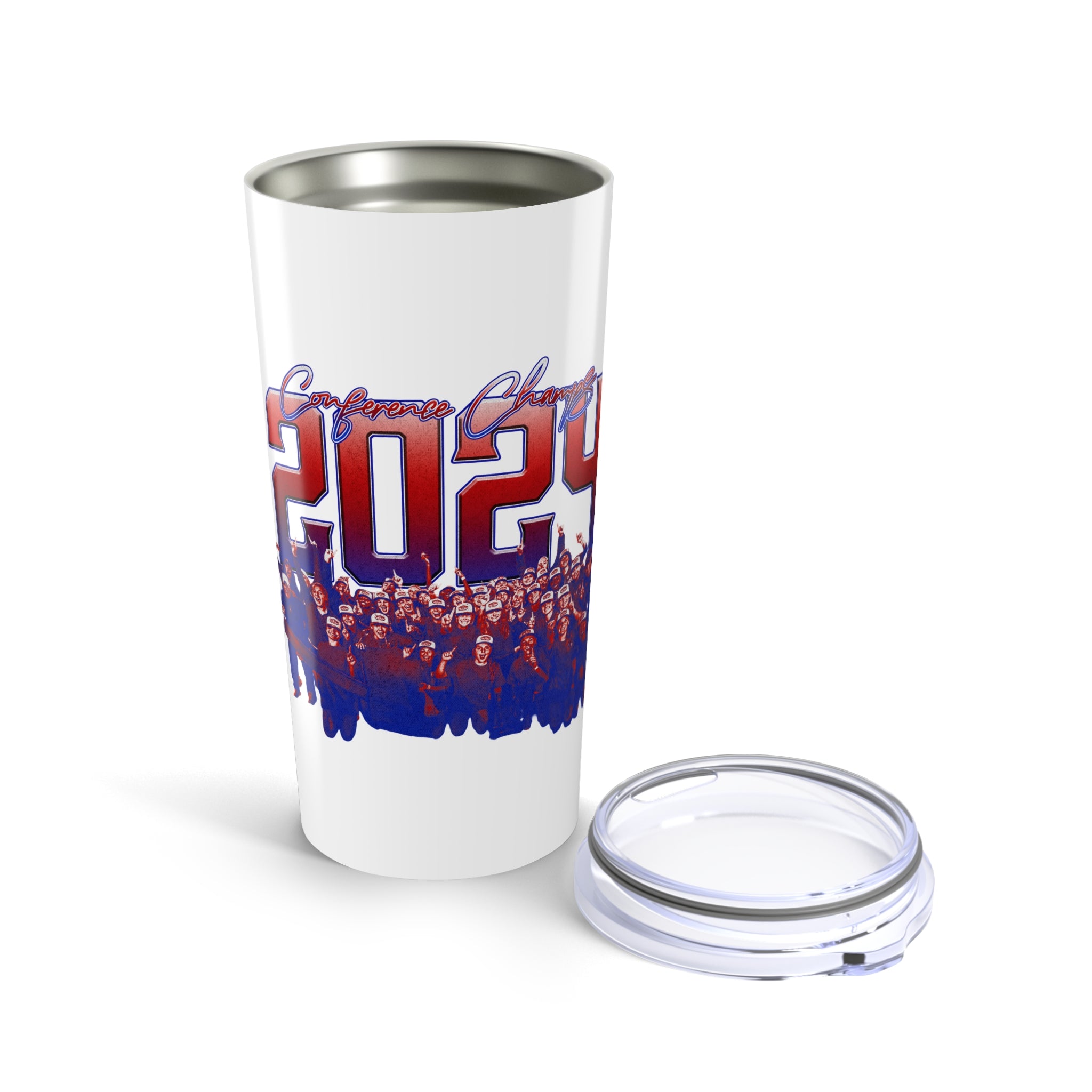 Kansas Soccer Conference Champs Tumbler Mug
