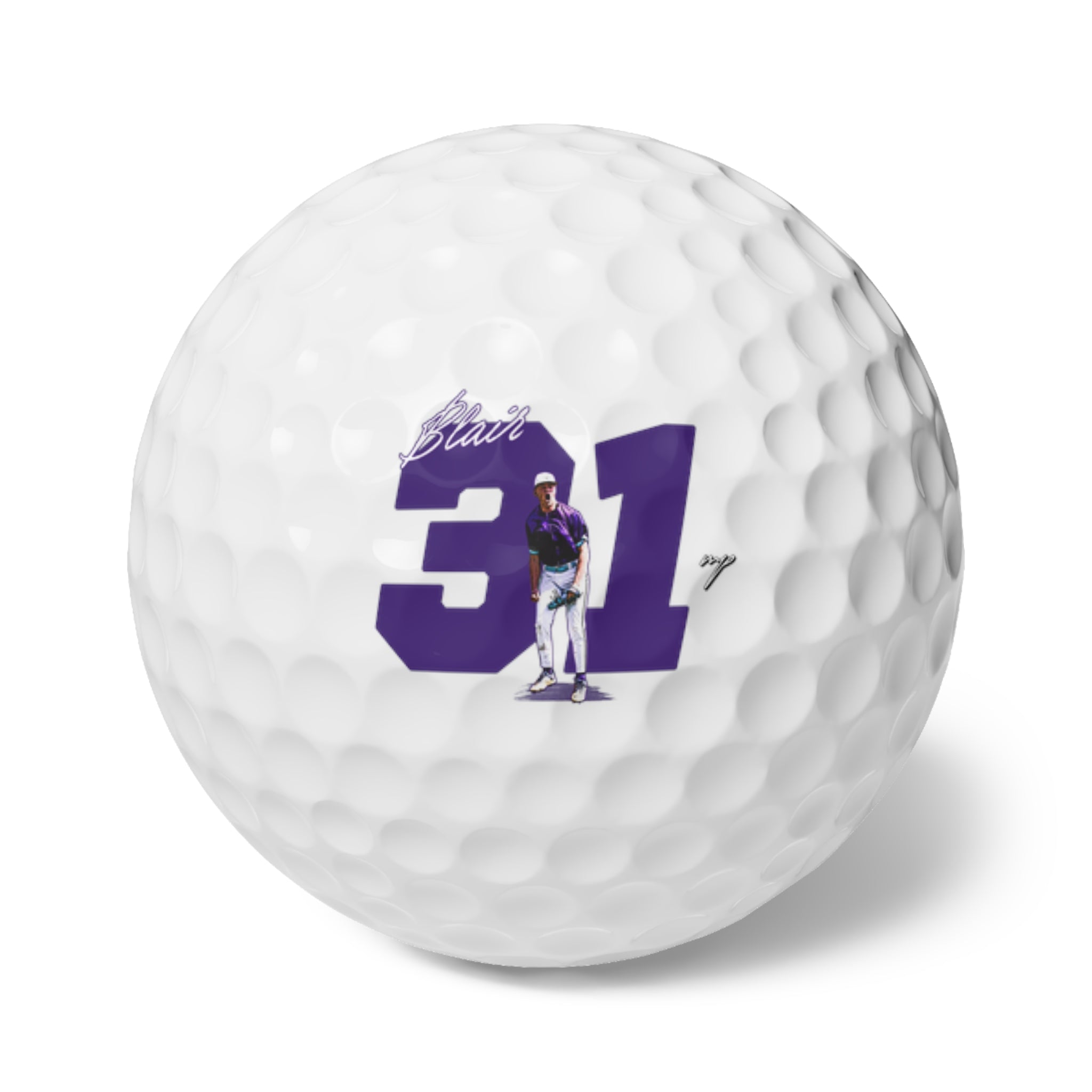 Wesley Blair Golf Balls, 6pc