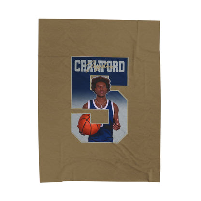 Jayden Crawford Velveteen Plush Blanket