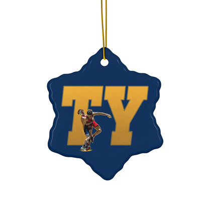 Ty Tice Ceramic Ornament
