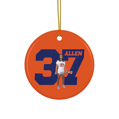 Mary Allen Ceramic Ornament