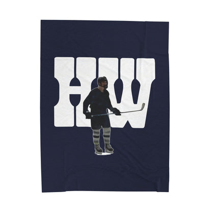 Harrisen Wheeler Velveteen Plush Blanket