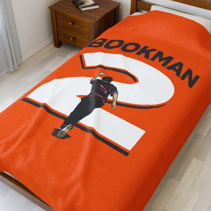 Tyler  Bookman Velveteen Plush Blanket