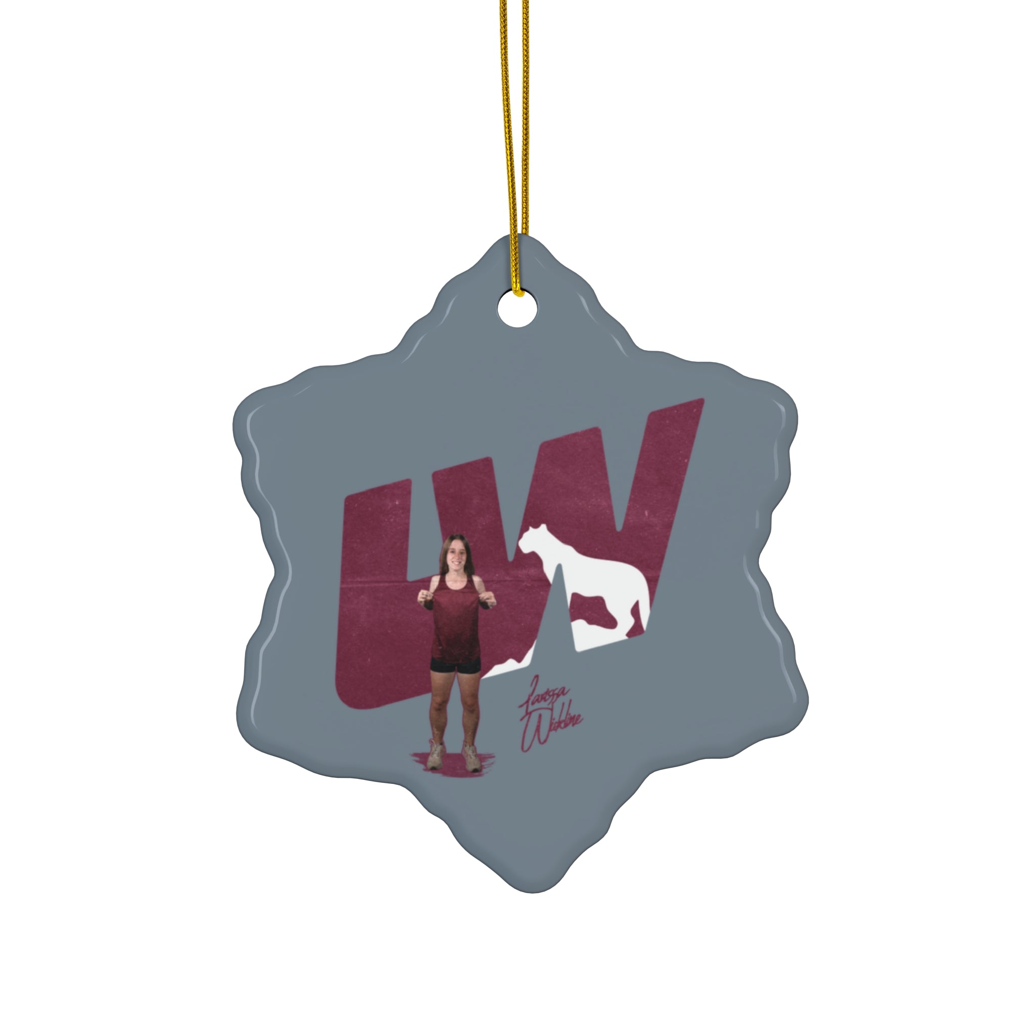 Larissa Wickline Ceramic Ornament