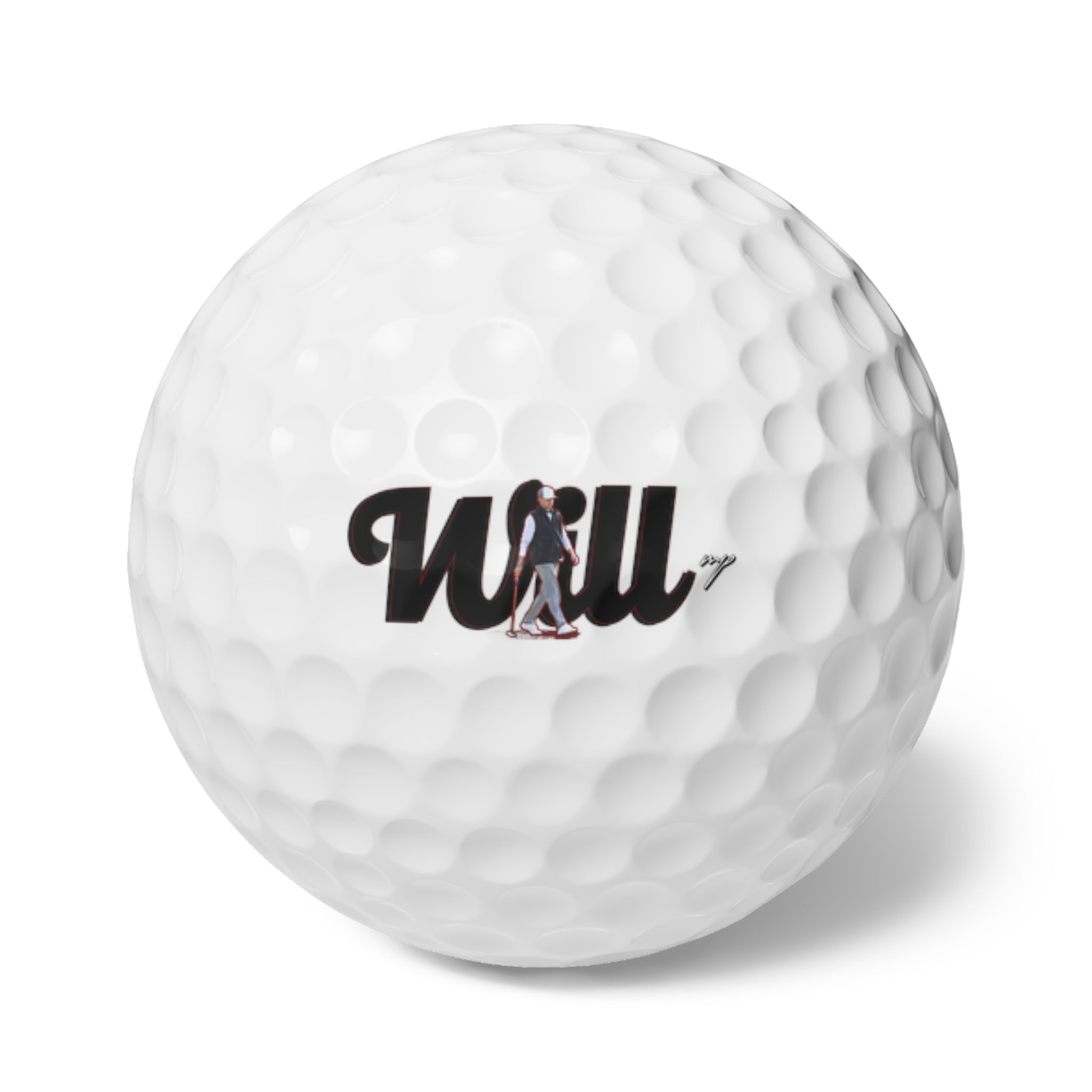 Will Simpson Golf Balls, 6pc