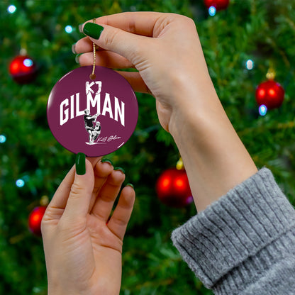 KJ Gilman Ceramic Ornament