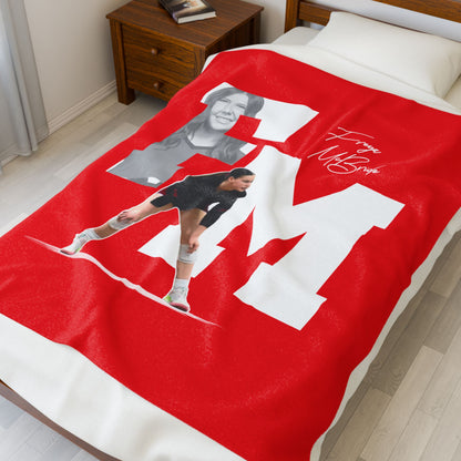 Freya McBride Velveteen Plush Blanket