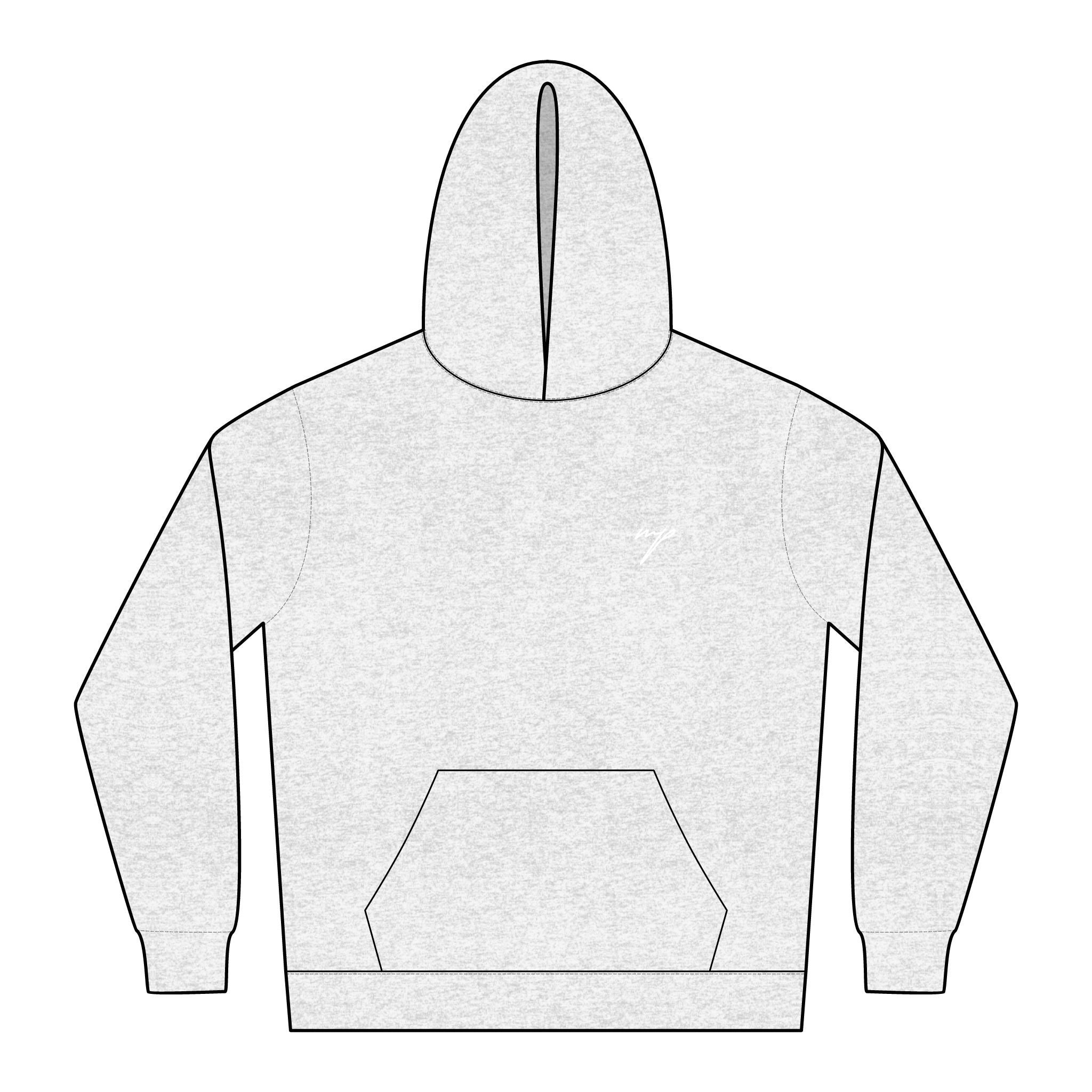 MyPlayer Base Hoodie WHITE LOGO