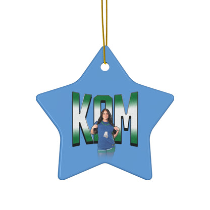 Kam Barnitz Ceramic Ornament
