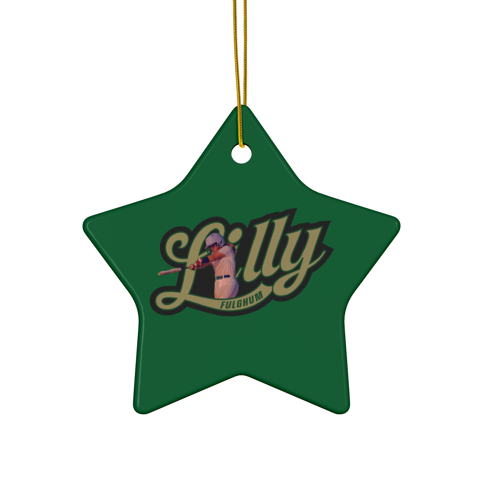 Lilly Fulghum Ceramic Ornament