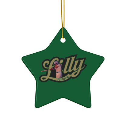 Lilly Fulghum Ceramic Ornament