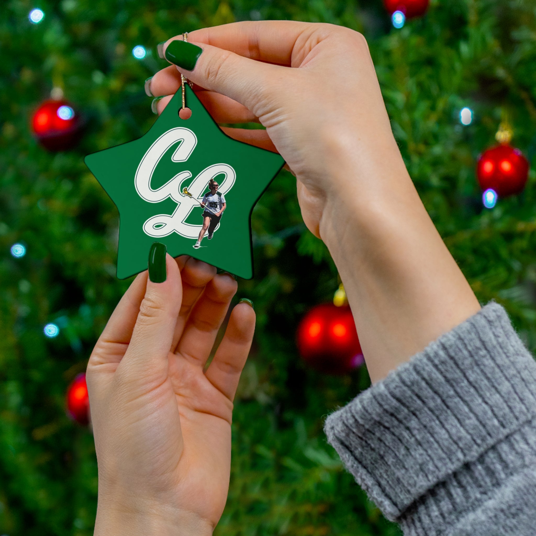 Carly Livingston Ceramic Ornament