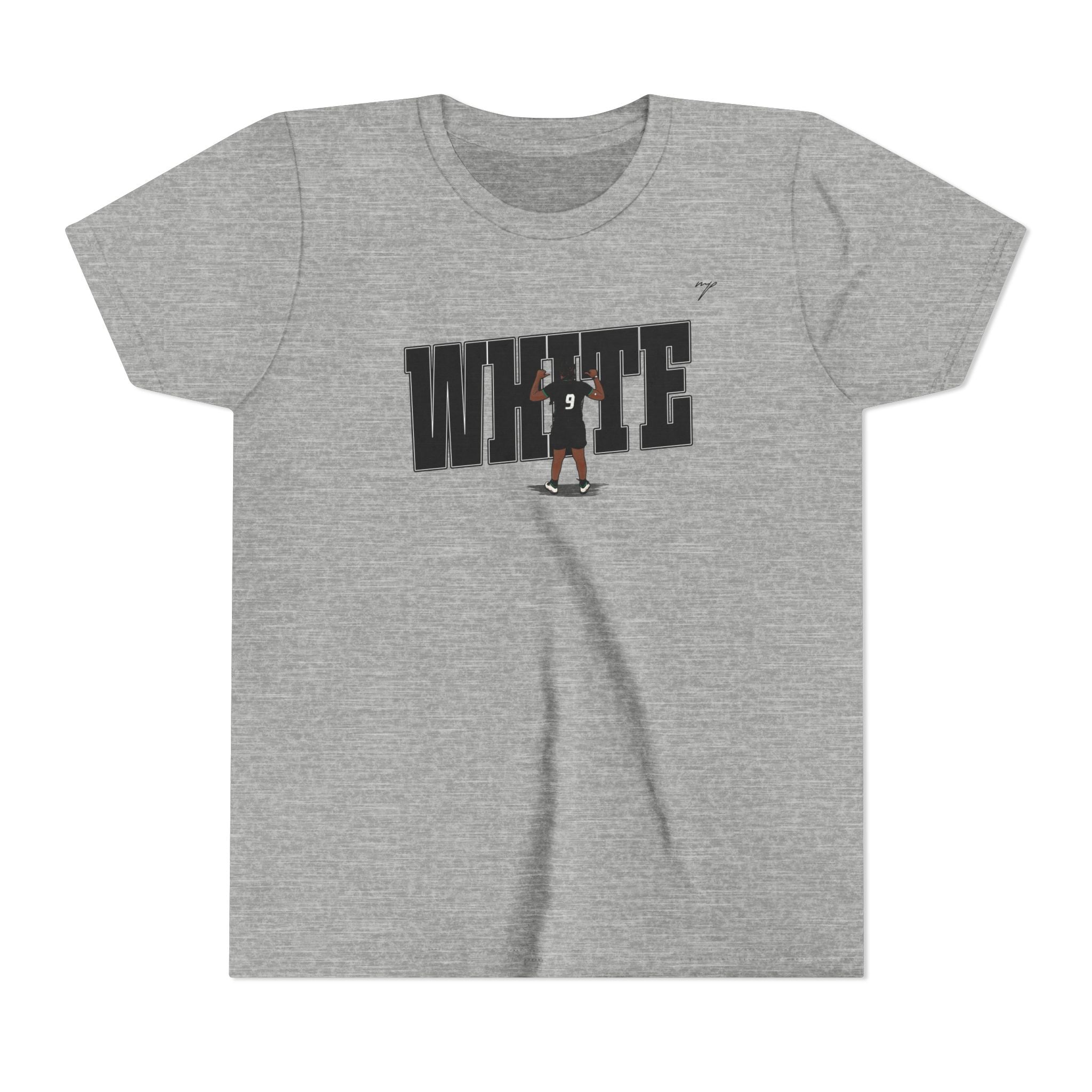 Mequiziya White YOUTH Graphic Tee