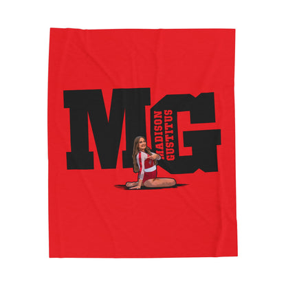 Madison Gustitus Velveteen Plush Blanket