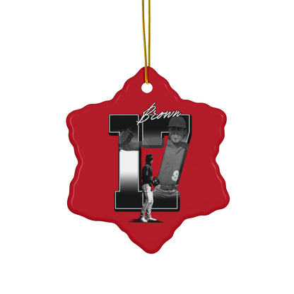 Gavin Brown Ceramic Ornament