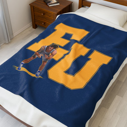 Ethan Uhorchuk Velveteen Plush Blanket