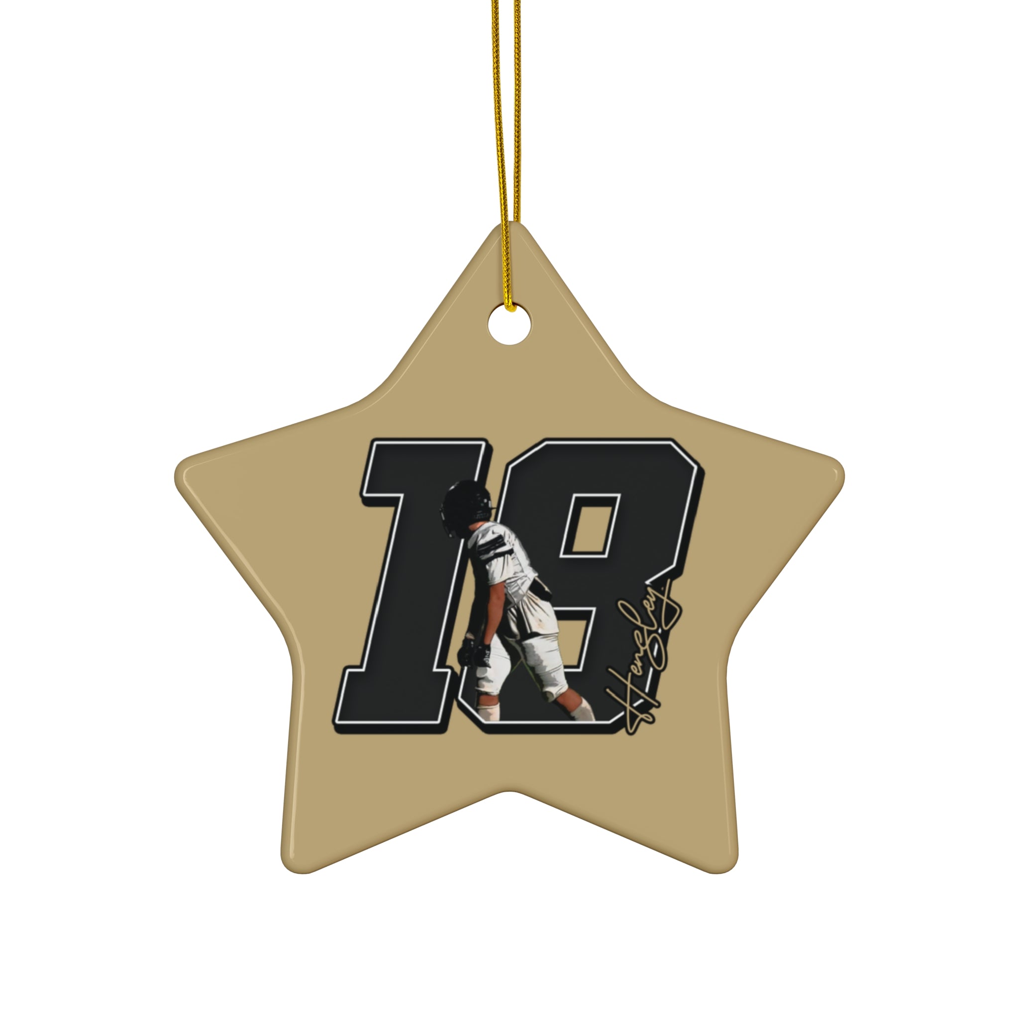 David Hensley Ceramic Ornament