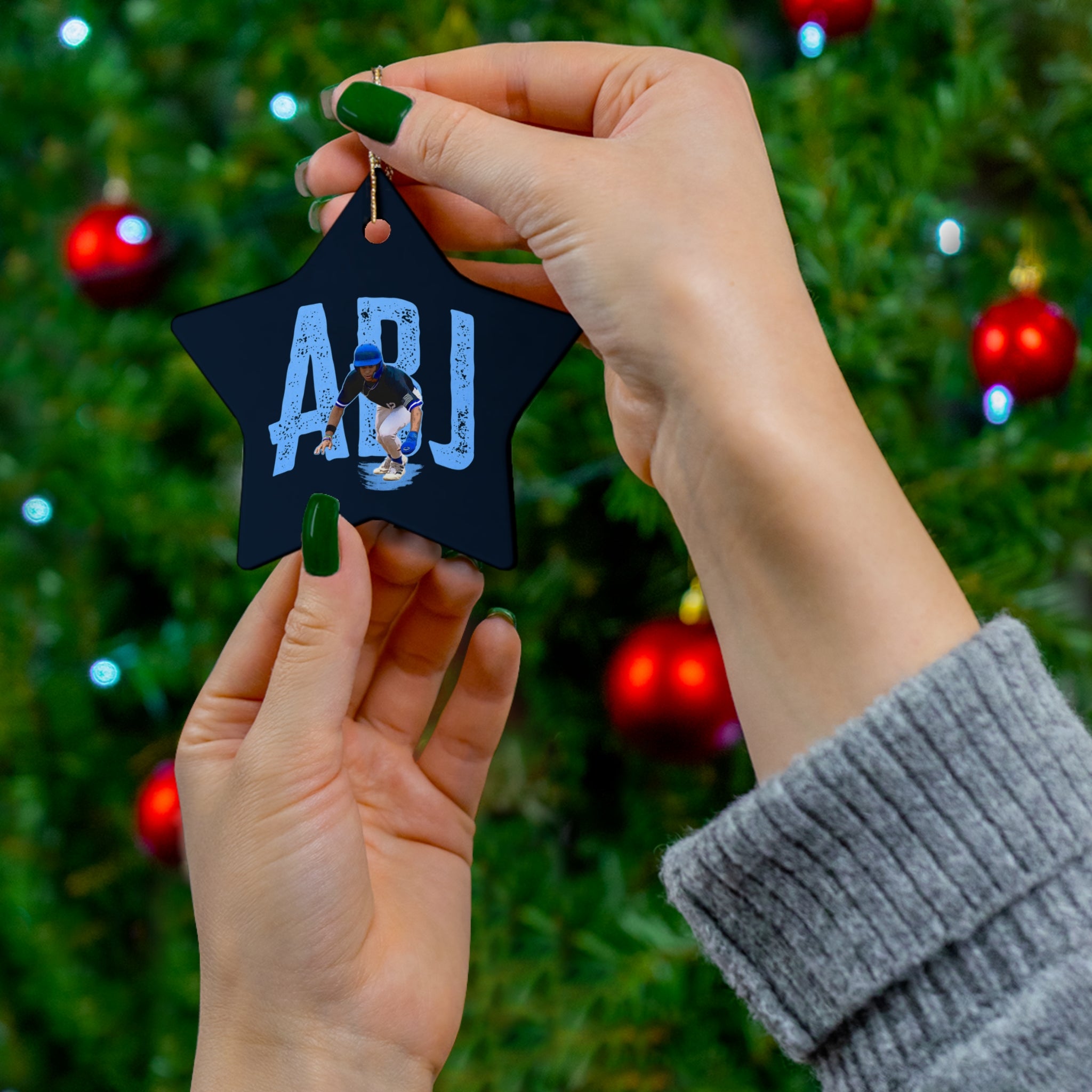 Alexander Brown Johnson Ceramic Ornament