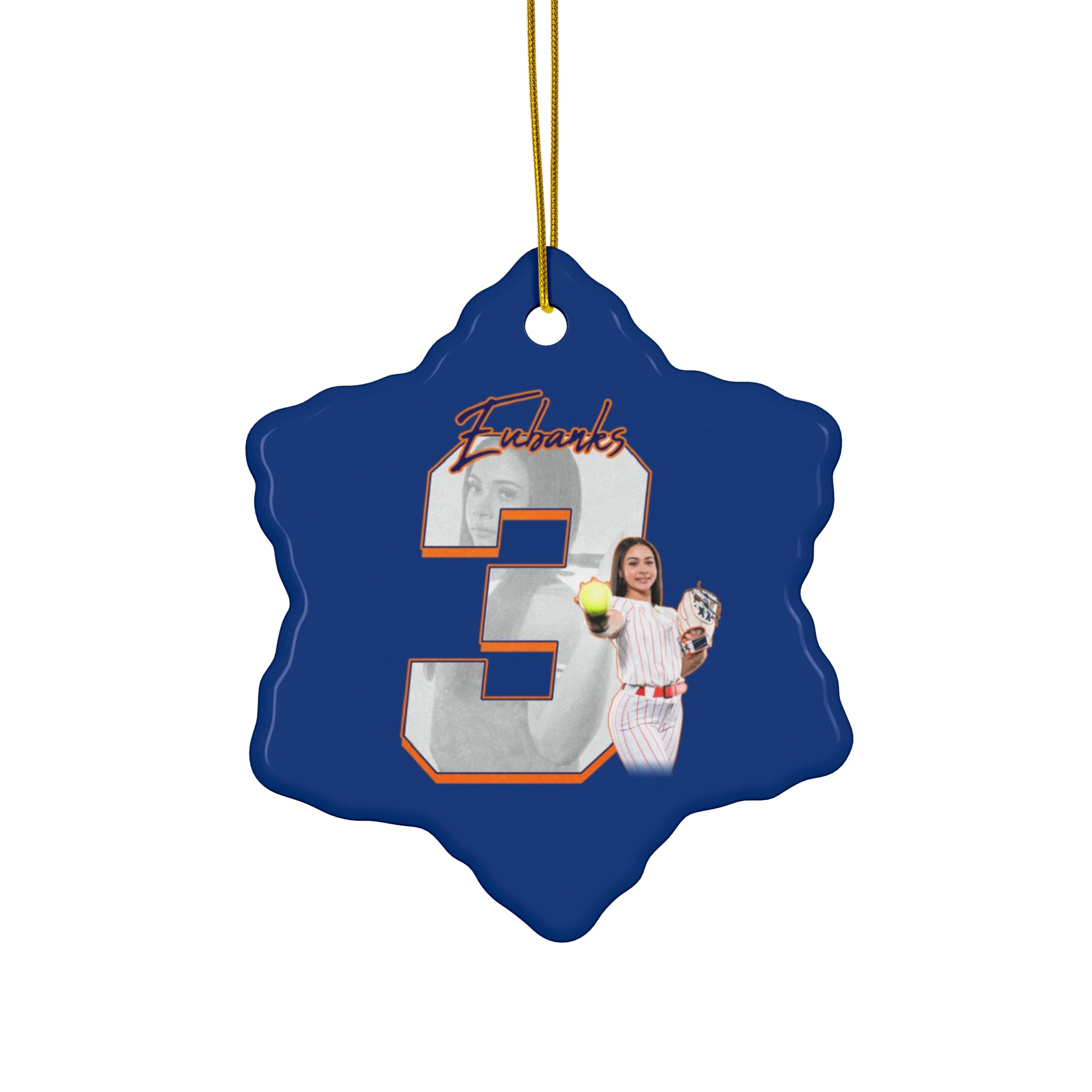 Kaylee Eubanks Ceramic Ornament