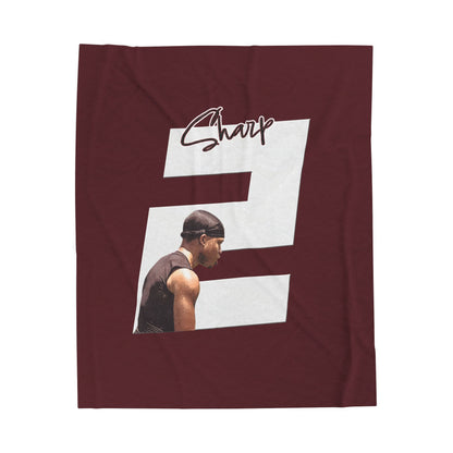 Jeremyah Sharp Velveteen Plush Blanket