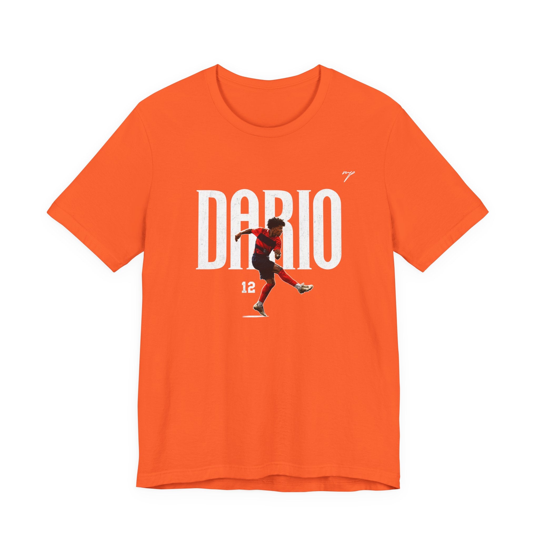 Dario White Graphic Tee