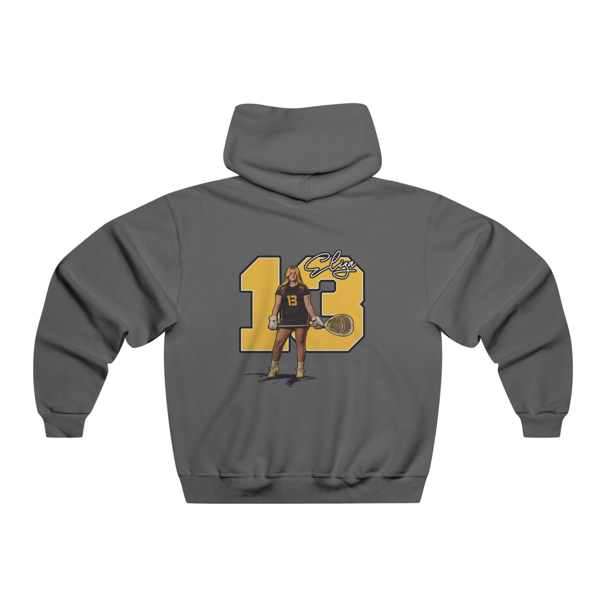 Eliza White Vintage Hoodie