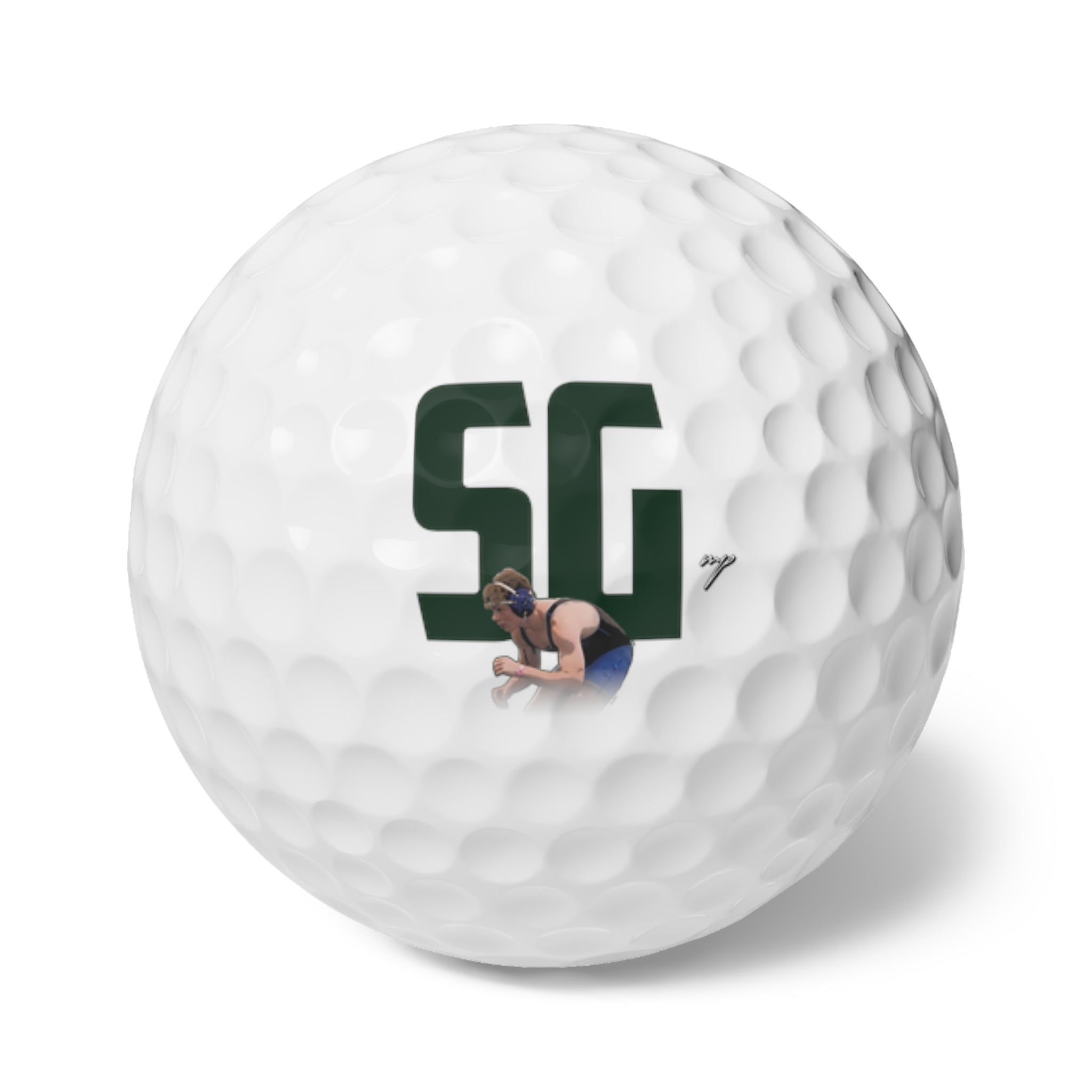 Simon Ginnelly Golf Balls, 6pc