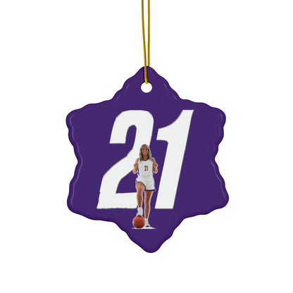 Mya Skelton Ceramic Ornament