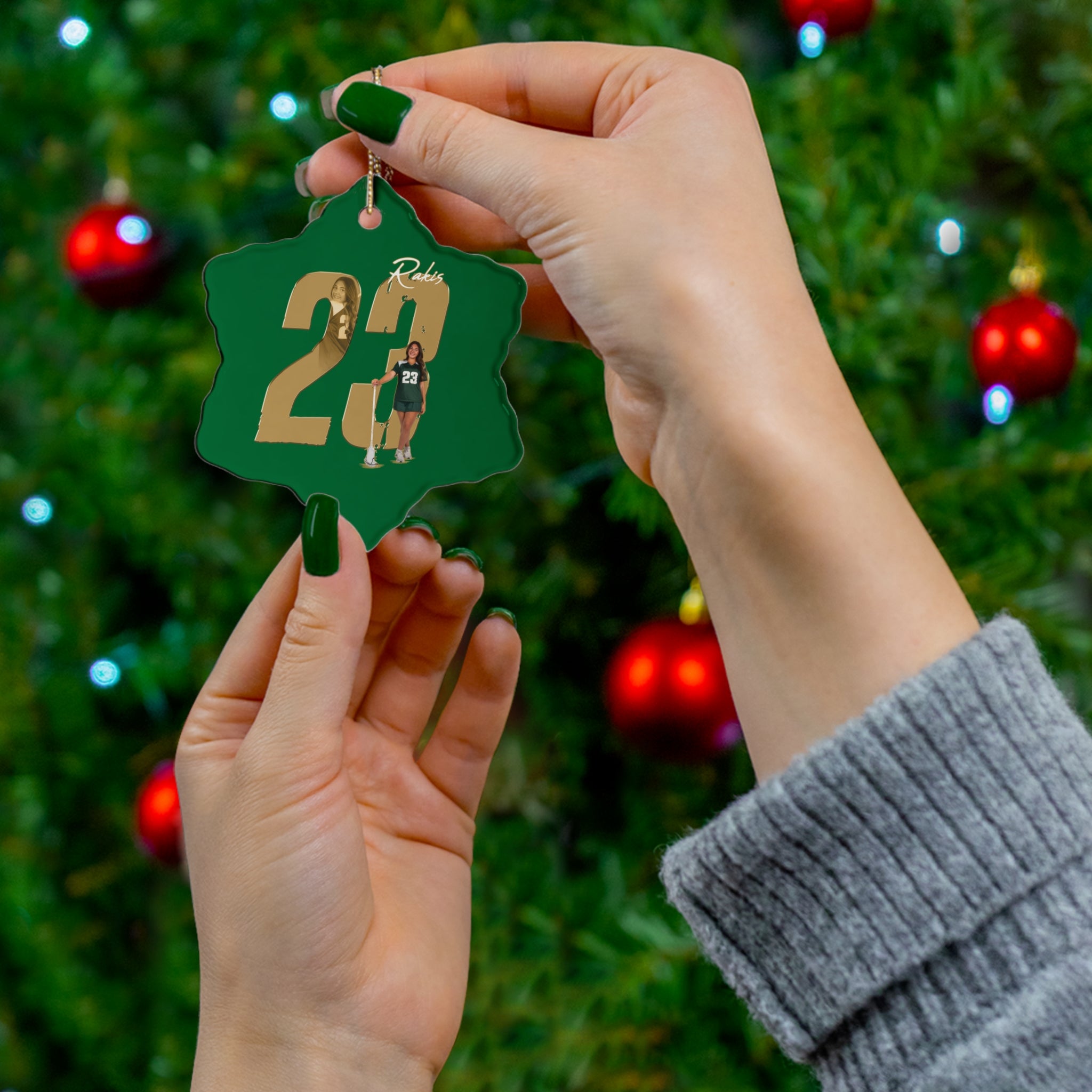 Sophia Rakis Ceramic Ornament